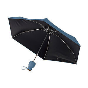 晴雨兼用折りたたみ傘 ネイビー ホワイトデーカード付 1