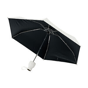 晴雨兼用折りたたみ傘 ネイビー ホワイトデーカード付 9