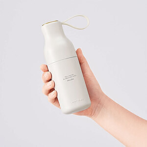 晴雨兼用折りたたみ傘 ネイビー ホワイトデーカード付 10