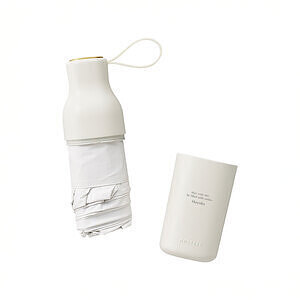 晴雨兼用折りたたみ傘 ネイビー ホワイトデーカード付 14