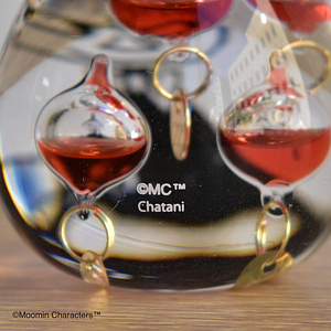 リトルミイ ガラスフロート温度計 しずく ホワイトデーカード付 5