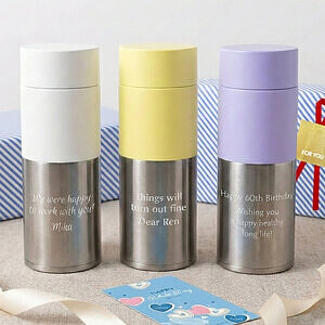 炭酸ボトル  ポケトルソーダ アイボリー ホワイトデーカード付 3