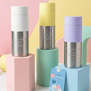 炭酸ボトル  ポケトルソーダ アイボリー ホワイトデーカード付 4