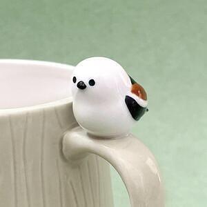 ニホンノコトリ 切り株マグ&とまり木スプーン シマエナガ ホワイトデーカード付 0