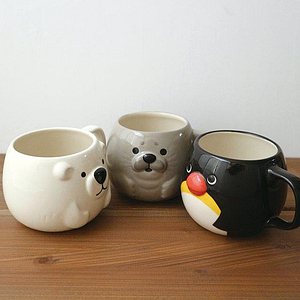 ぽってりマグ シロクマ ホワイトデーカード付 1