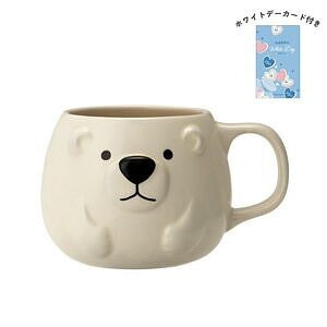 ぽってりマグ シロクマ ホワイトデーカード付