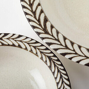 ROMARIN ペアディーププレートセット ホワイトデーカード付 2