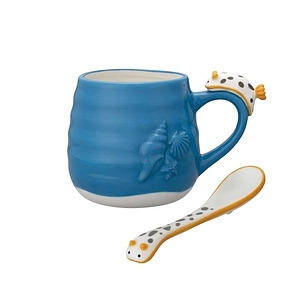 ウミウシ マグ スプーン シロ