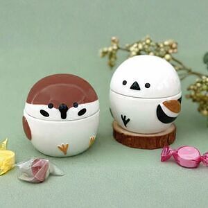 ニホンノコトリ 切り株マグ&とまり木スプーン スズメ 5