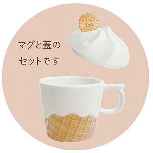 メッセージスイーツマグ ブラウン 0