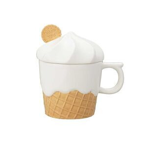 メッセージスイーツマグ ブラウン