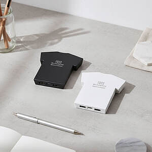 モバイルチャージャー Ｔシャツ ホワイト 11