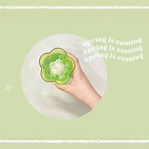 フラワーグラス S イエロー ありがとうカード付 2