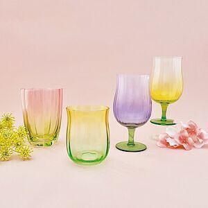 フラワーグラス S イエロー ありがとうカード付 0