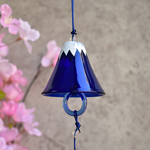 風鈴 富士山 ありがとうカード付 3