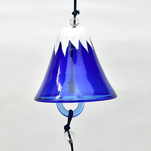 風鈴 富士山 ありがとうカード付 5