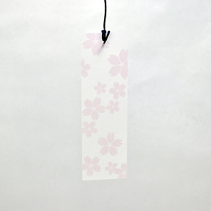 風鈴 富士山 ありがとうカード付 6