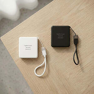 モバイルチャージャー コードストラップ ホワイト 3