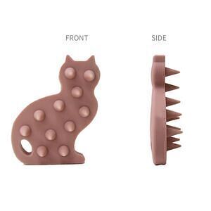 クーラ スカルプブラシ キャット ピンク 4