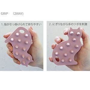 クーラ スカルプブラシ キャット ピンク 5