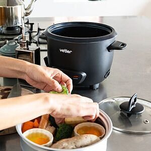 EASY COOKER VOLTON ホワイト 誕生日カード付 8