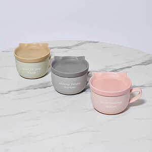 ネコ サラマグ グレー 母の日カード付 5