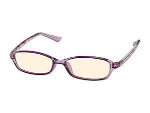 ブルーライト対策 PC メガネ ブラック 3