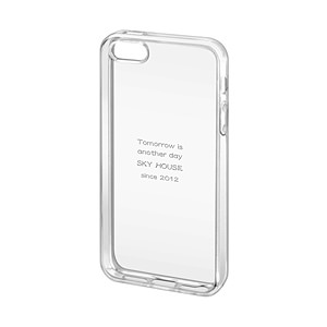 iPhone SE/5s/5 バンパーケース クリアー
