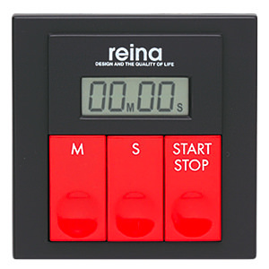 reina デジタルキッチンタイマー レッド