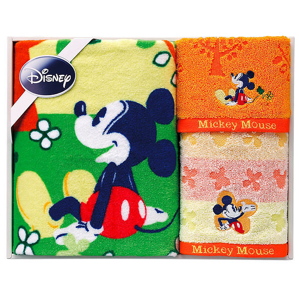 ディズニー ミッキーマウス トレフル タオルセット DS-2130