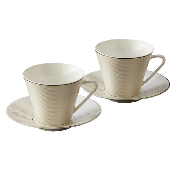 ニッコー エリートモダン シルクプラチナム ペアティー＆コーヒーセット