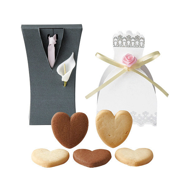 Bride＆Groom ハートクッキー