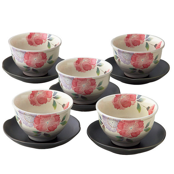 撫松庵 三春桜 茶菓揃