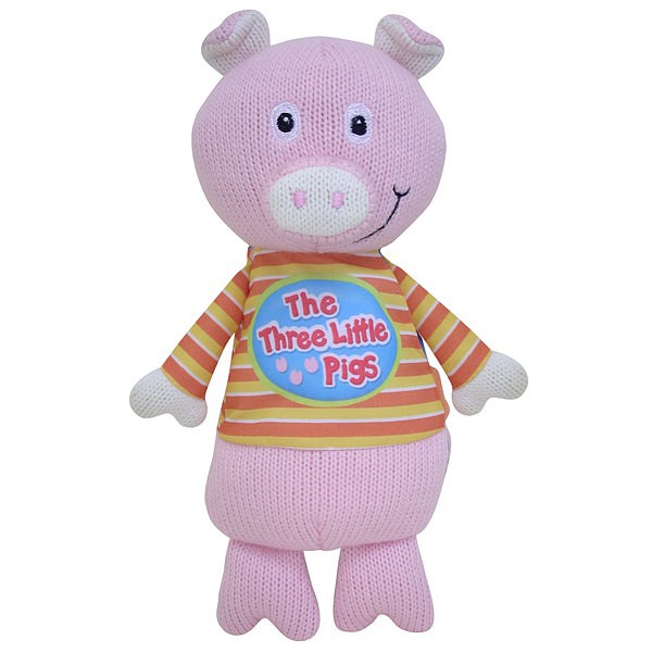 ぬいぐるみ布絵本 ３びきの子ぶた