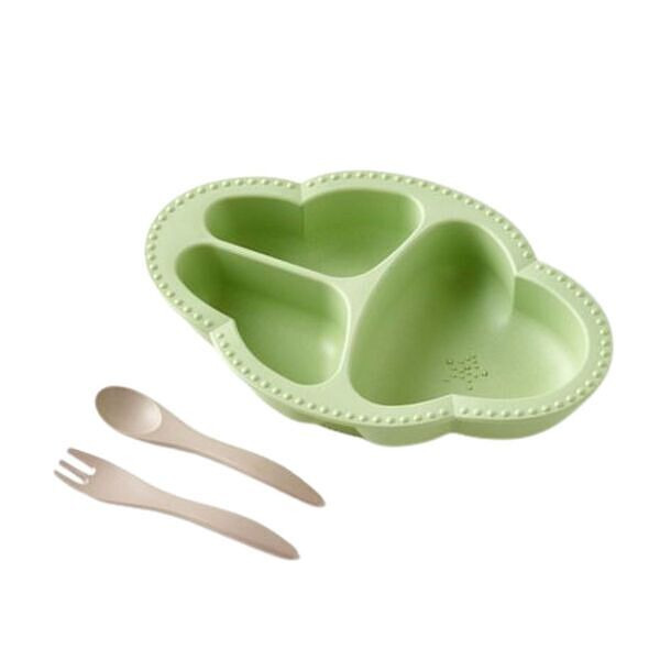 bien mange ワンプレート食器3点セット グリーン