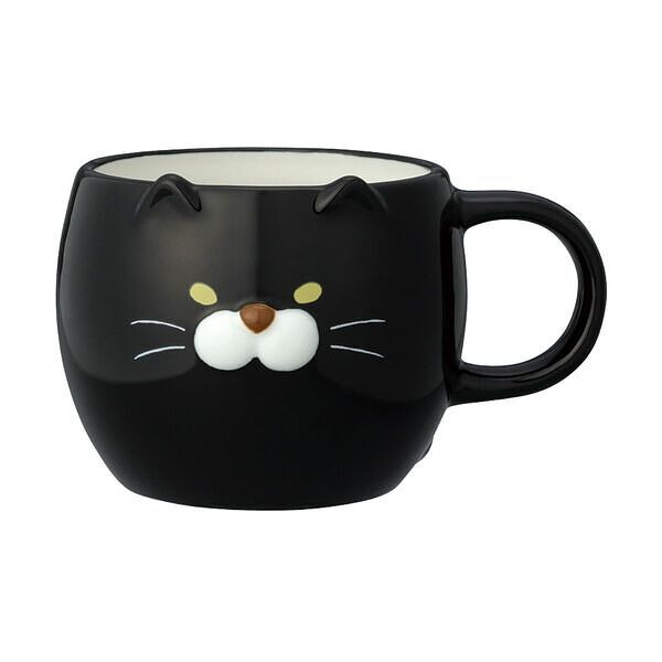 ごろごろねこマグ 黒猫 あんこ