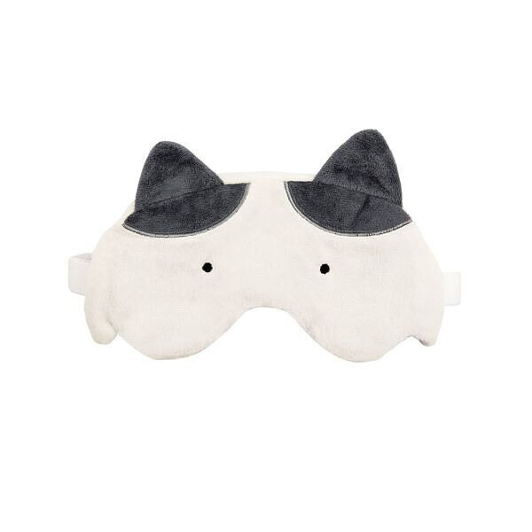 ネコティUSBホットアイマスク ハチワレ