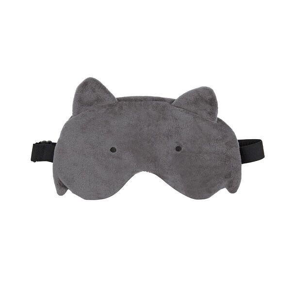 ネコティUSBホットアイマスク クロ