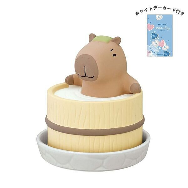 潤いマスコット ゆるり日和 かぴばら ホワイトデーカード付