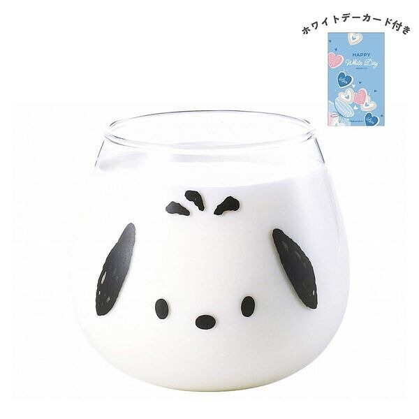 サンリオキャラクターズ ゆらゆらタンブラー ポチャッコ ホワイトデーカード付