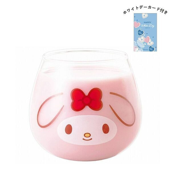 サンリオキャラクターズ ゆらゆらタンブラー マイメロディ ホワイトデーカード付