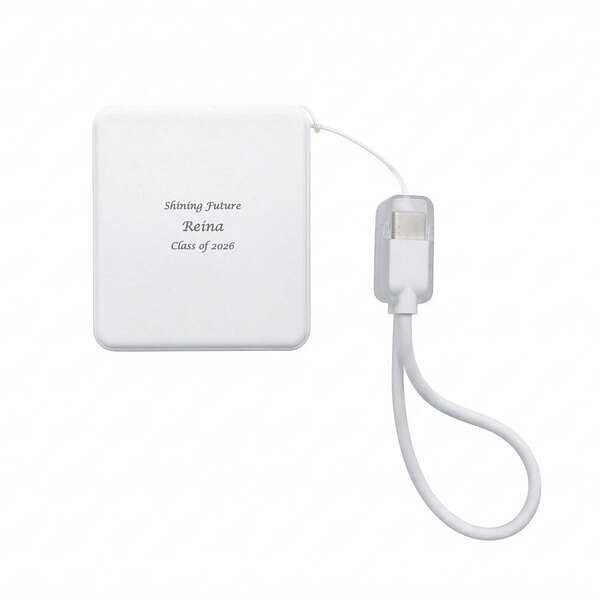 モバイルチャージャー コードストラップ ホワイト