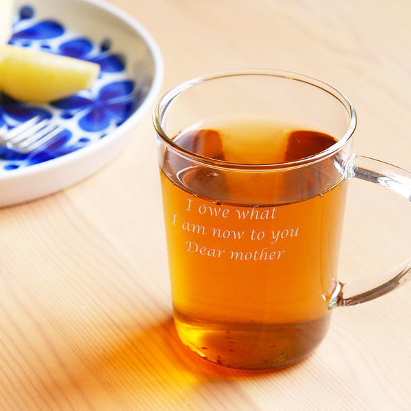 花茶 マグカップ [名入れ]