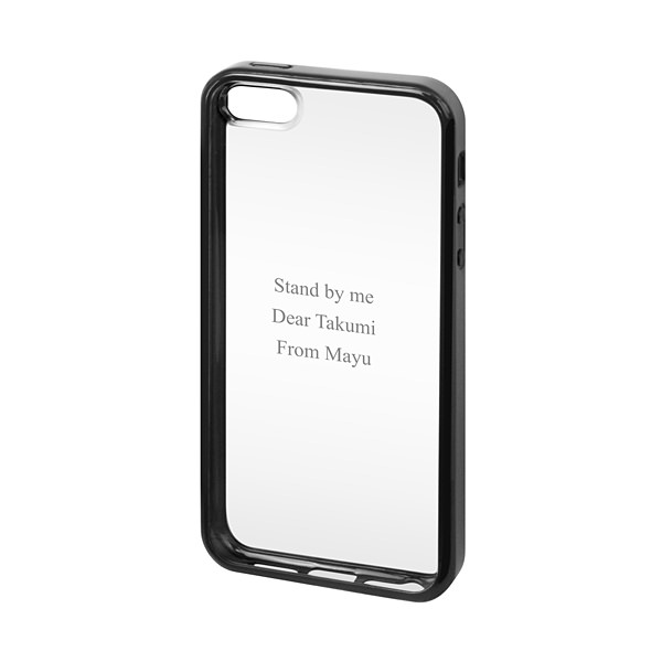 iPhone SE/5s/5 バンパーケース ブラック