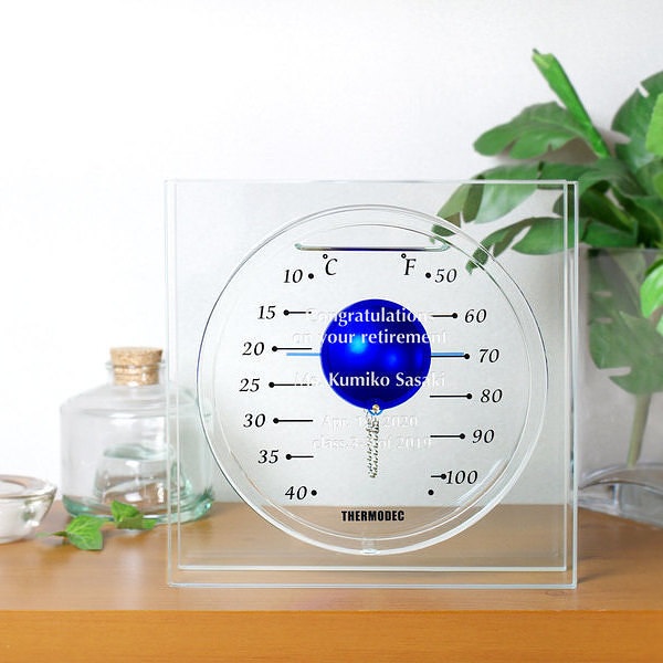 シンプルなガリレオ温度計